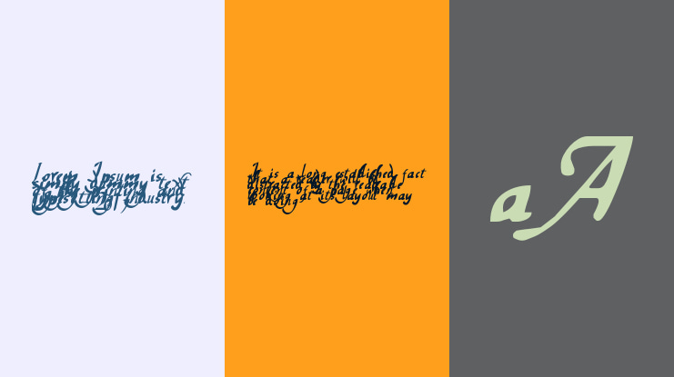 Chancelaresca PW Font