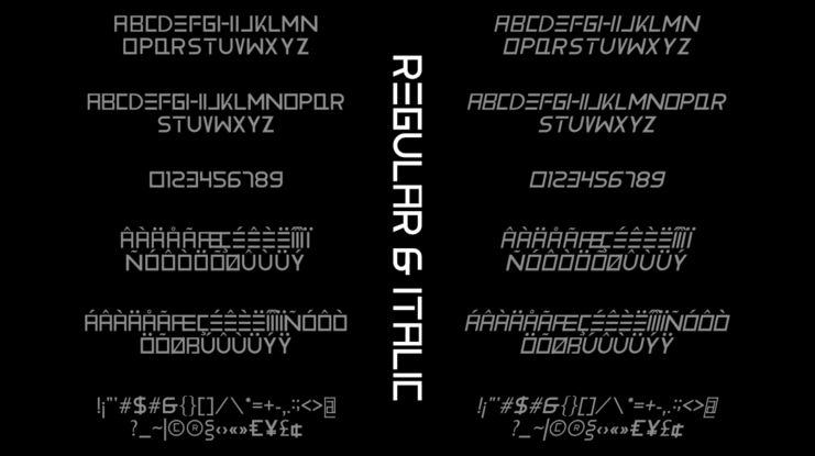 Vemanem Pro  Font Family