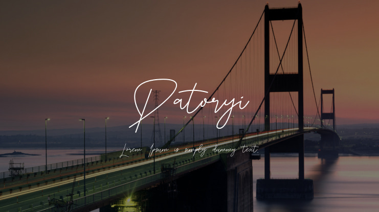Patoryi Font