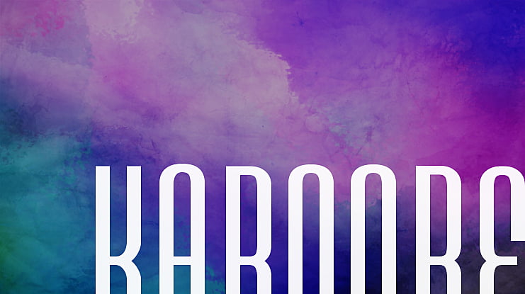 KABOORE Font Family