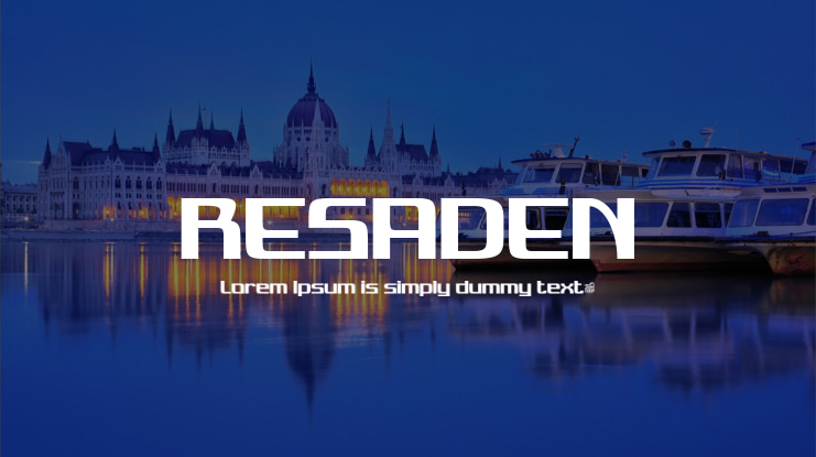 RESADEN Font Family