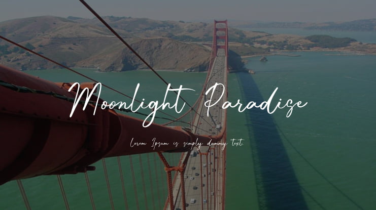 Moonlight Paradise Font