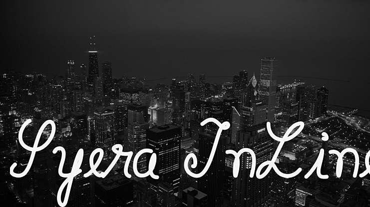 Syera InLine Font
