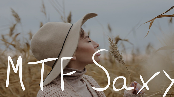 MTF Saxy Font