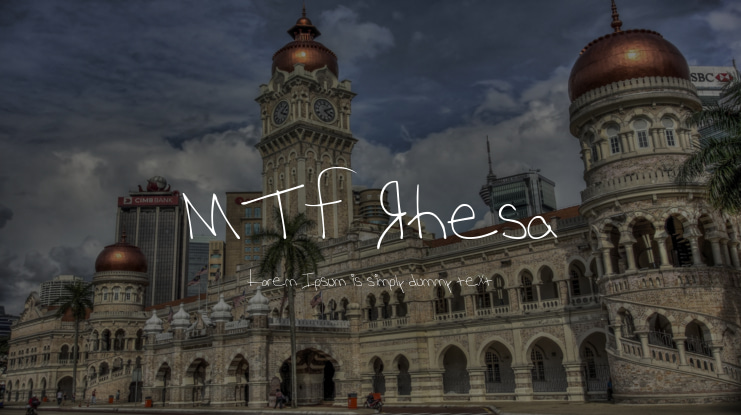 MTF Rhesa Font