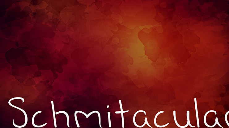 Schmitacular Font