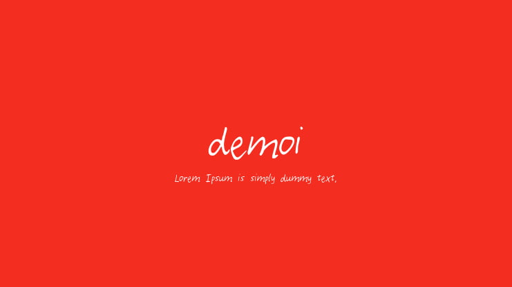 demoi Font