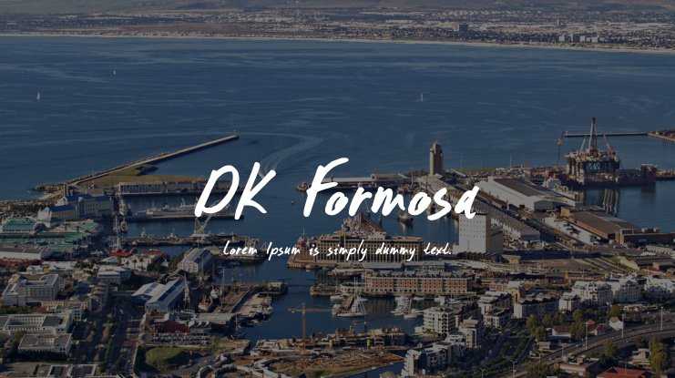 DK Formosa Font