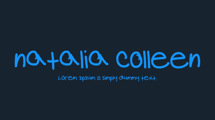 natalia colleen Font