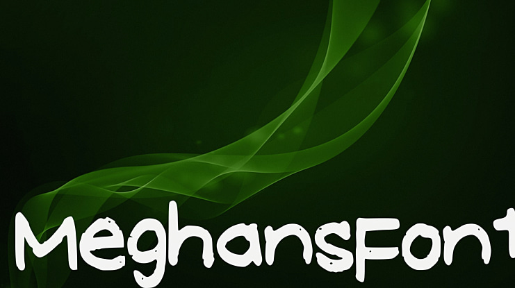 MeghansFont Font