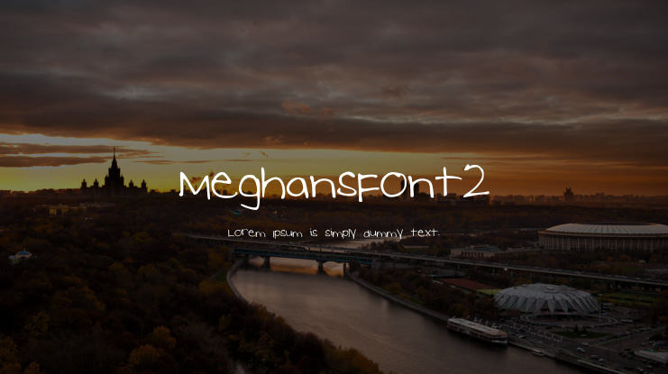 MeghansFont2 Font