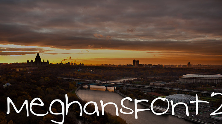 MeghansFont2 Font