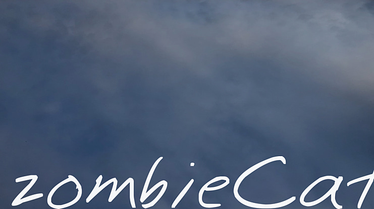 zombieCat Font
