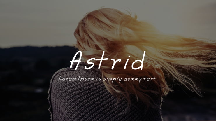 Astrid Font