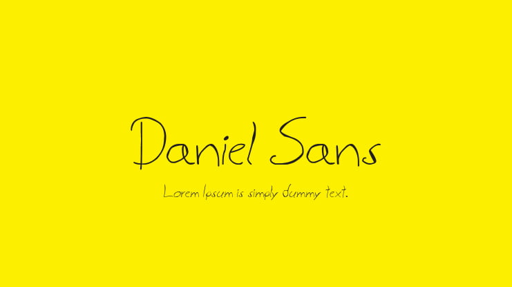 Daniel Sans Font