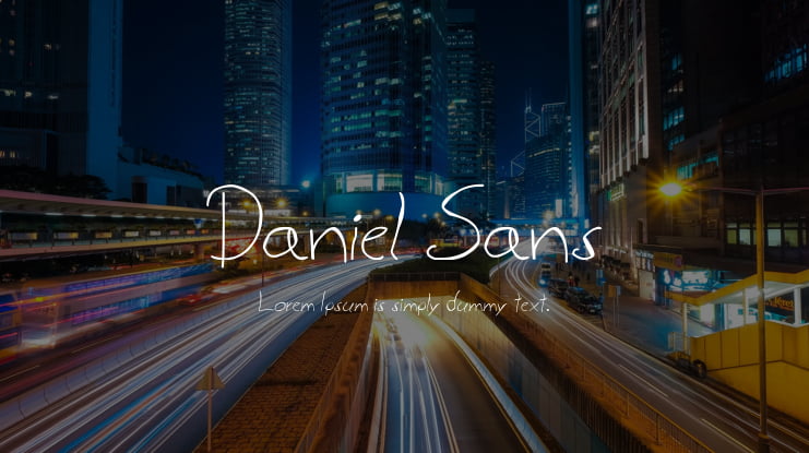 Daniel Sans Font