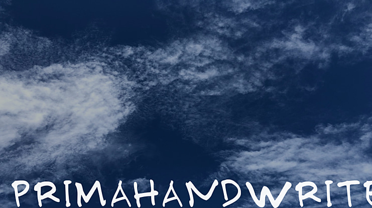 PRIMAHANDWRITE Font