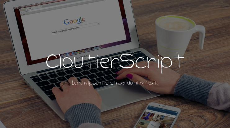 CloutierScript Font