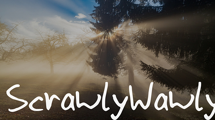 ScrawlyWawly Font