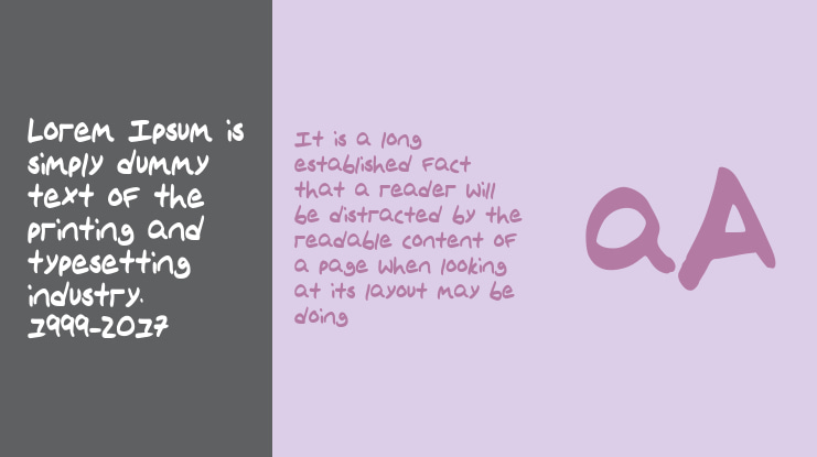 IvysPrinting Font