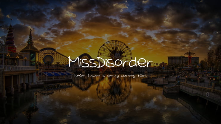 MissDisorder Font
