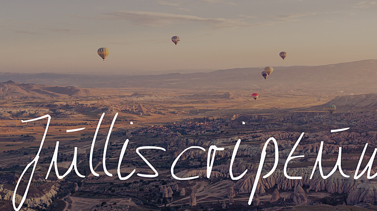 Julliscriptum Font