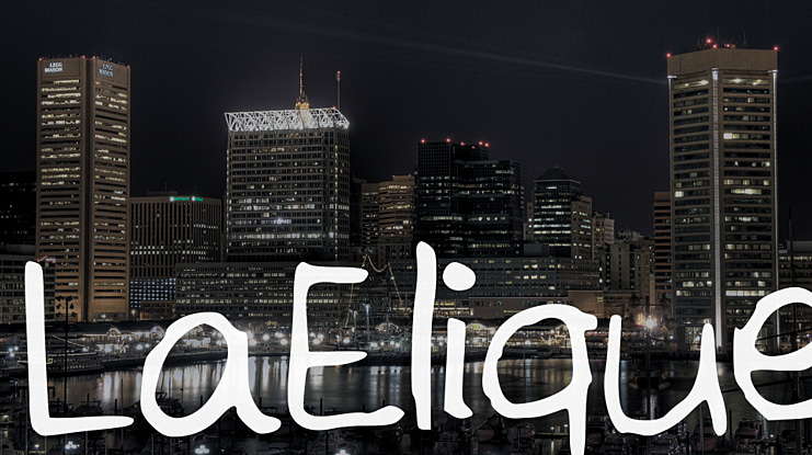 LaElique Font