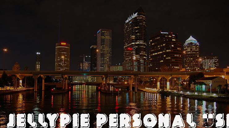 JELLYPIE PERSONAL USE Font