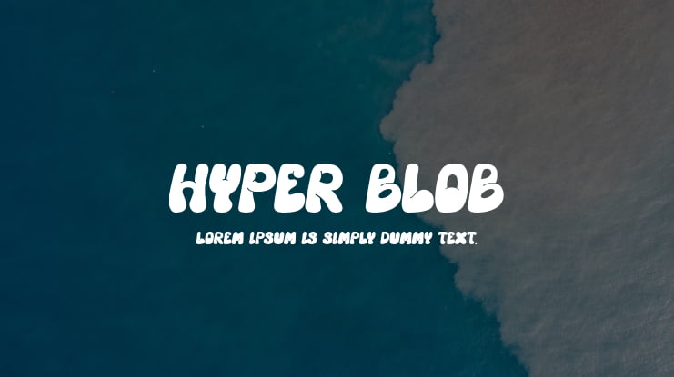 Hyper Blob Font Family