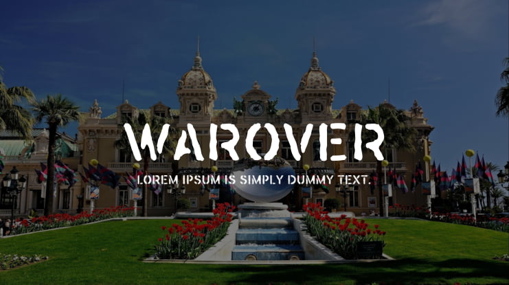 Warover Font