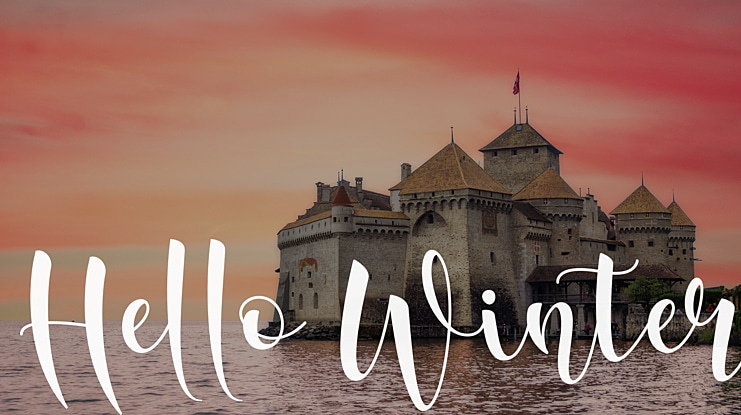 Hello Winter Font