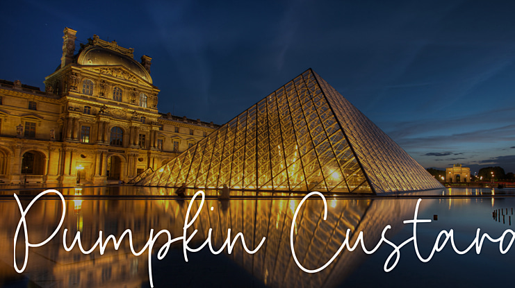Pumpkin Custard Font