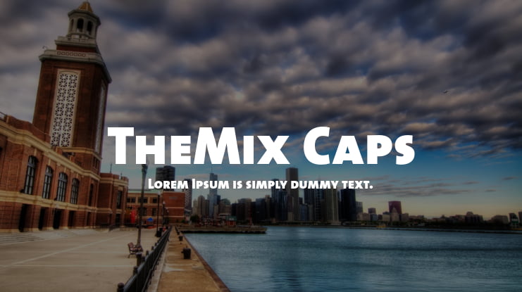 TheMix Caps Font Family