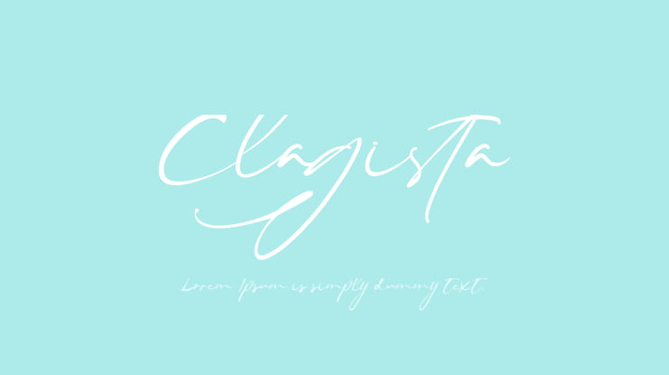Clagista Font