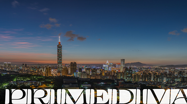 Primediva Font