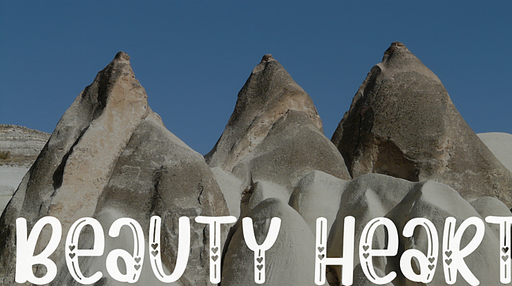 Beauty heart Font