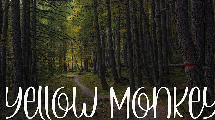 Yellow Monkey Font