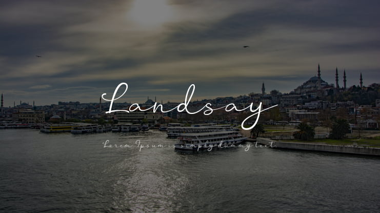 Landsay Font