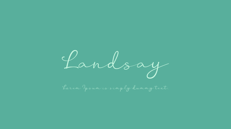 Landsay Font