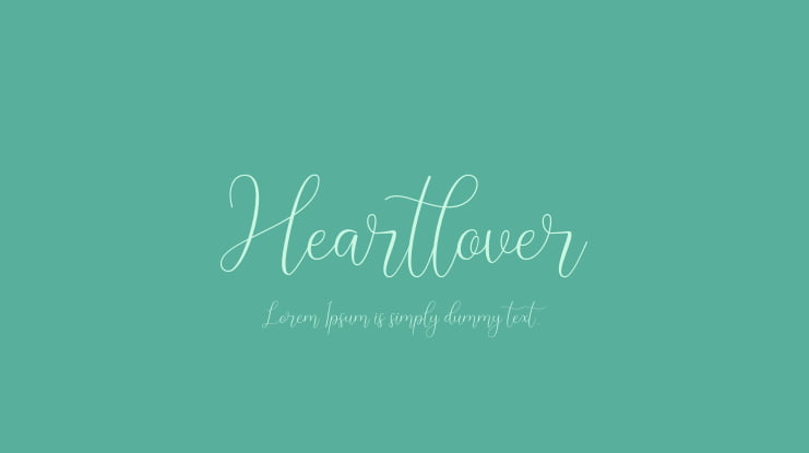 Heartlover Font