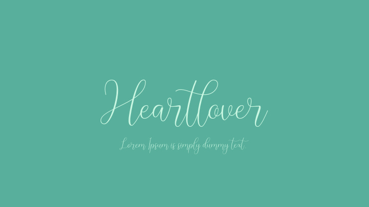 Heartlover Font
