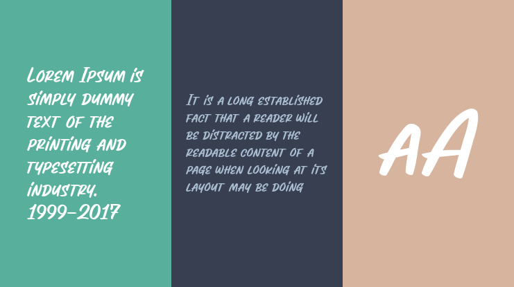 Awesome Brusher Font