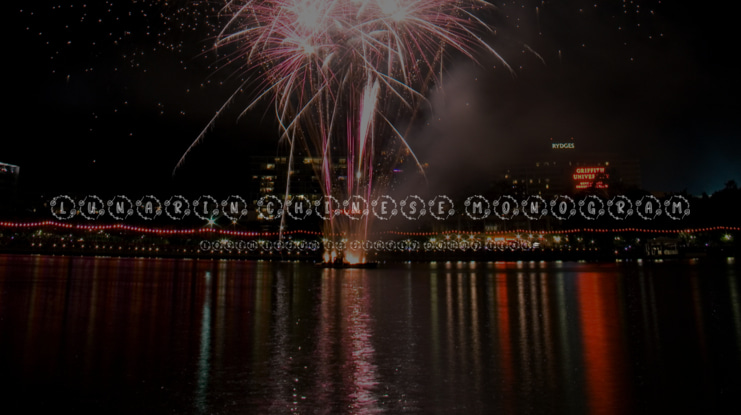 Lunarin Chinese Monogram Font