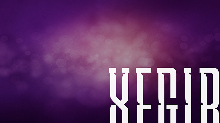 XEGIR Font Family
