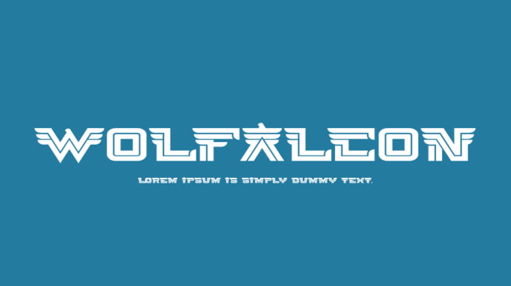 Wolfalcon Font