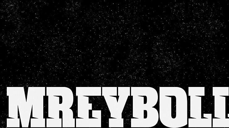 MREYBOLL Font Family