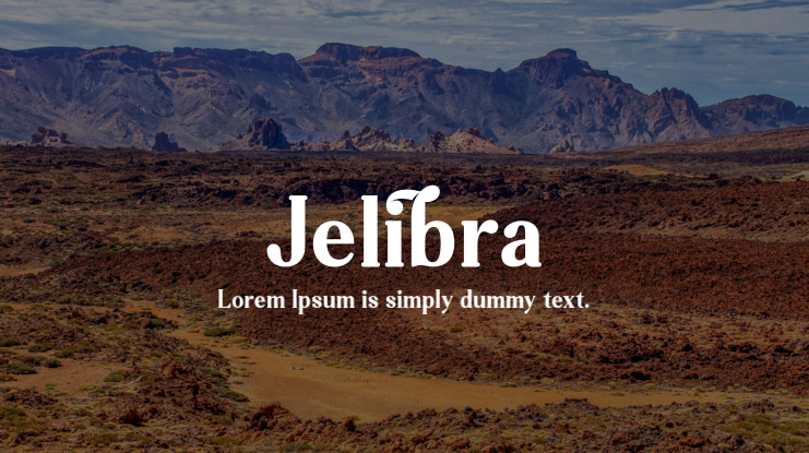 Jelibra Font