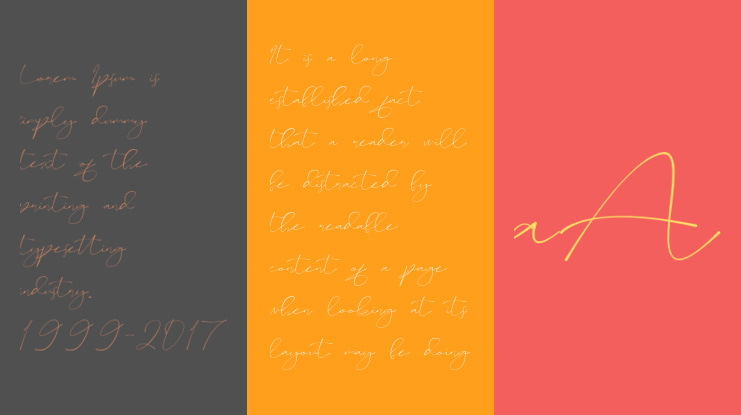 Sameday Signature Font