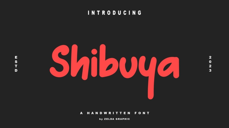 Shibuya Font
