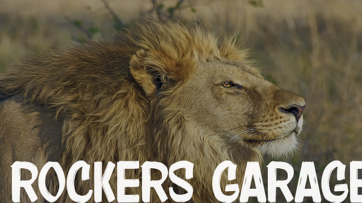 Rockers Garage Font